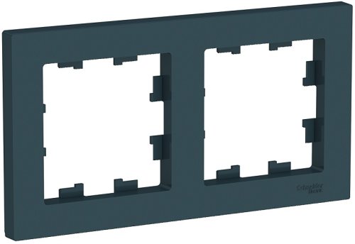 Рамка универсальная Systeme Electric AtlasDesign 2-м. изумруд картинка